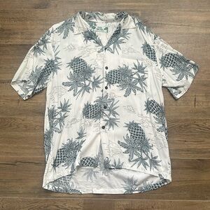 Two Palms Short Sleeve Button Down Shirt #401N